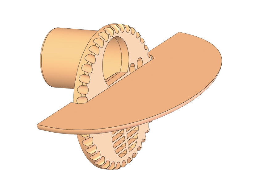 Kruhový uzáver s letáčom