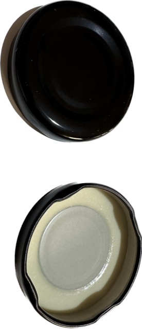 Viecko TWIST 43mm cierne 100 ks